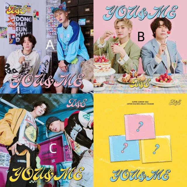 D&E 日本アルバムYOU&ME 3形態　未開封 7/31(水)発売 SUPER JUNIOR-D&E JAPAN 2nd Mini Album『YOU&ME